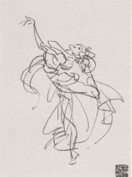 怎樣才能畫好人物動態(tài)速寫中的動態(tài)線呢